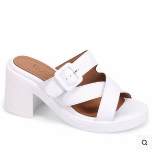 Bueno Milan Heeled Slides